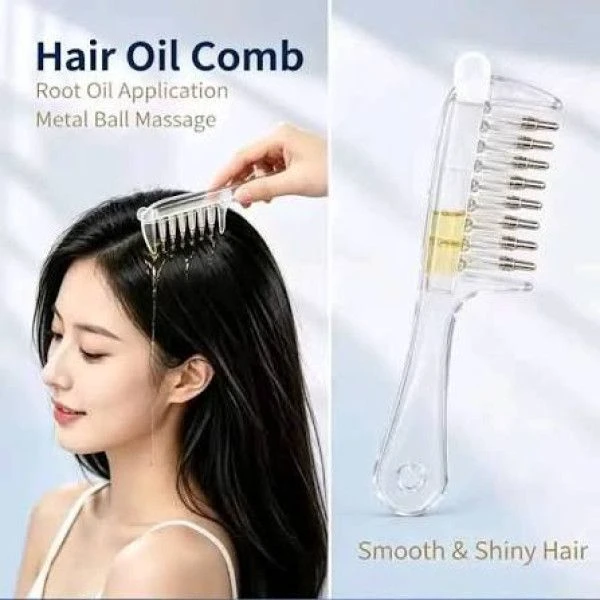 Scalp Oil Applicator Comb – Root Oil & Massage Comb