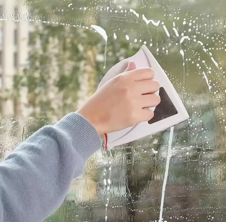 Double Sided Magnetic Window Cleaner – Safe Glass Cleaning Tool
