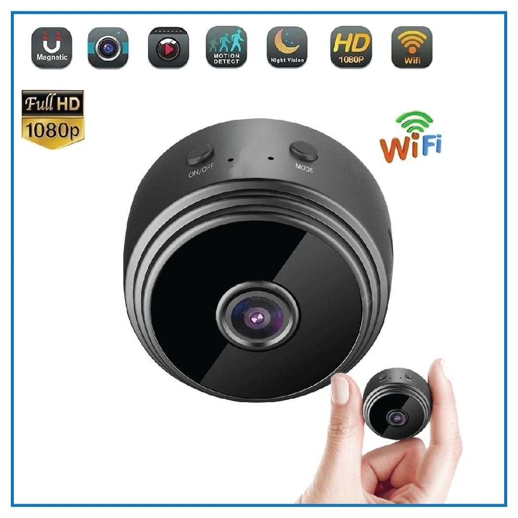 A9 Mini WiFi Camera – 1080P Full HD Magnetic Security Camera
