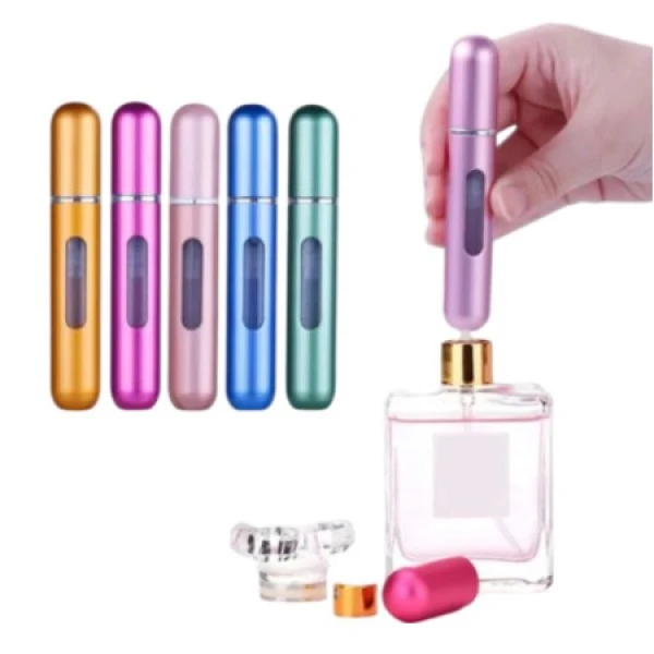 5ml Portable Mini Refillable Perfume Bottle – Travel Atomizer Spray