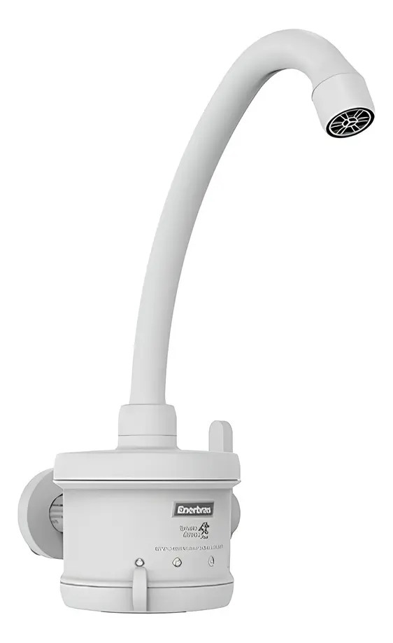 Torneira Elétrica Parede 4 Temperaturas 127v 4800w Enerbras Branca Branco 50/60hz 2