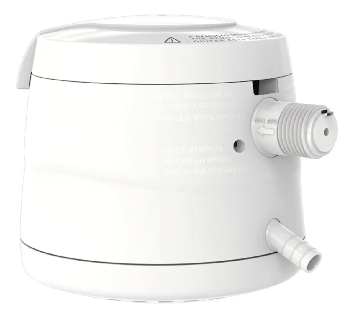 Chuveiro Elétrico Fixo Enerbras Enerducha Up4 6800w 220v Branco 6.8 Kw 5
