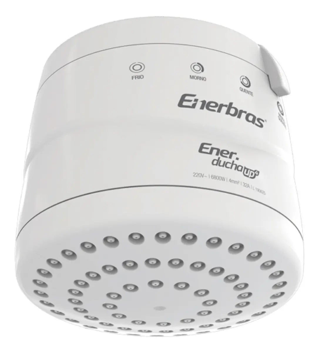 Chuveiro Elétrico Fixo Enerbras Enerducha Up4 6800w 220v Branco 6.8 Kw 3
