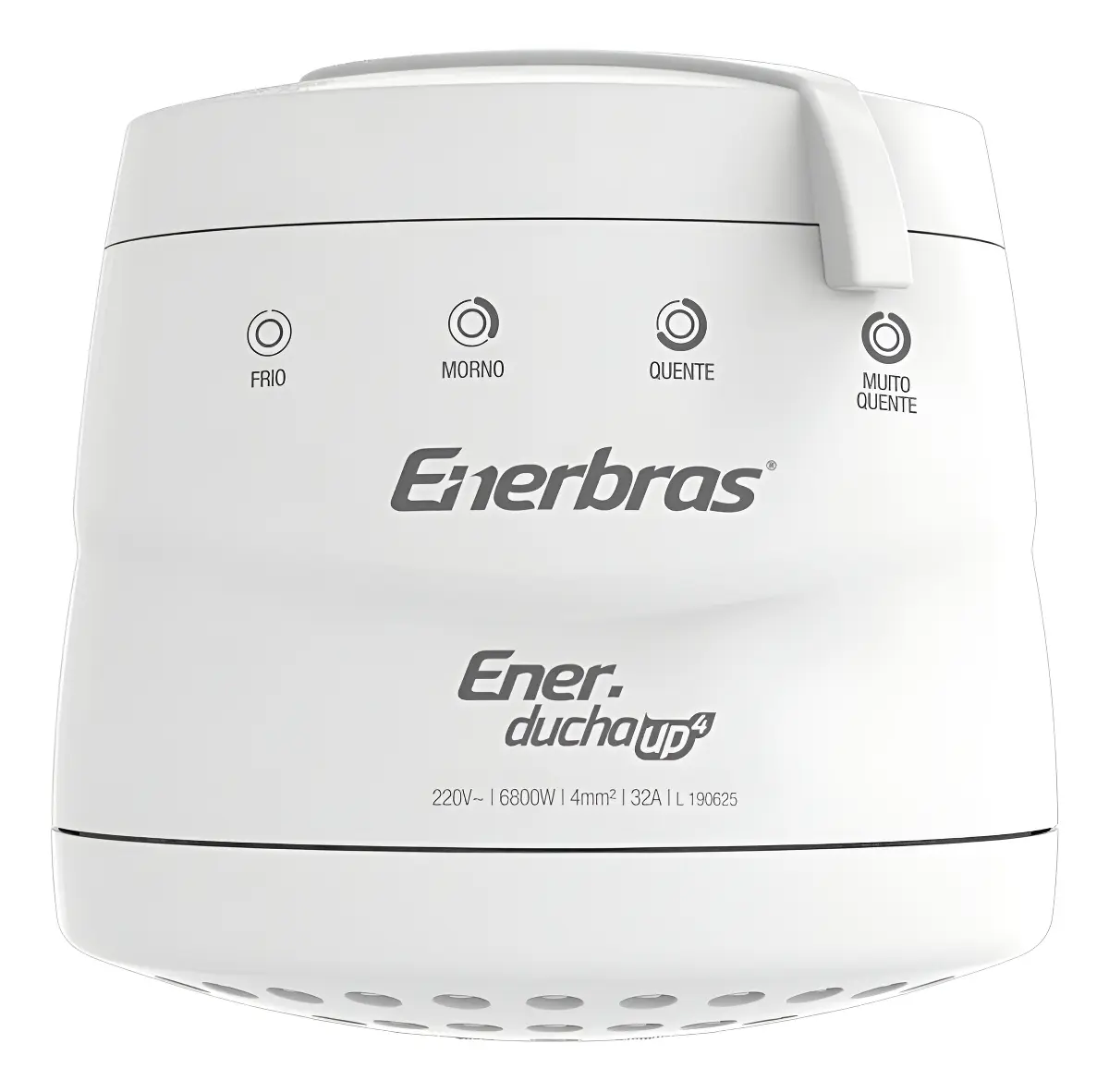 Chuveiro Elétrico Fixo Enerbras Enerducha Up4 6800w 220v Branco 6.8 Kw 2