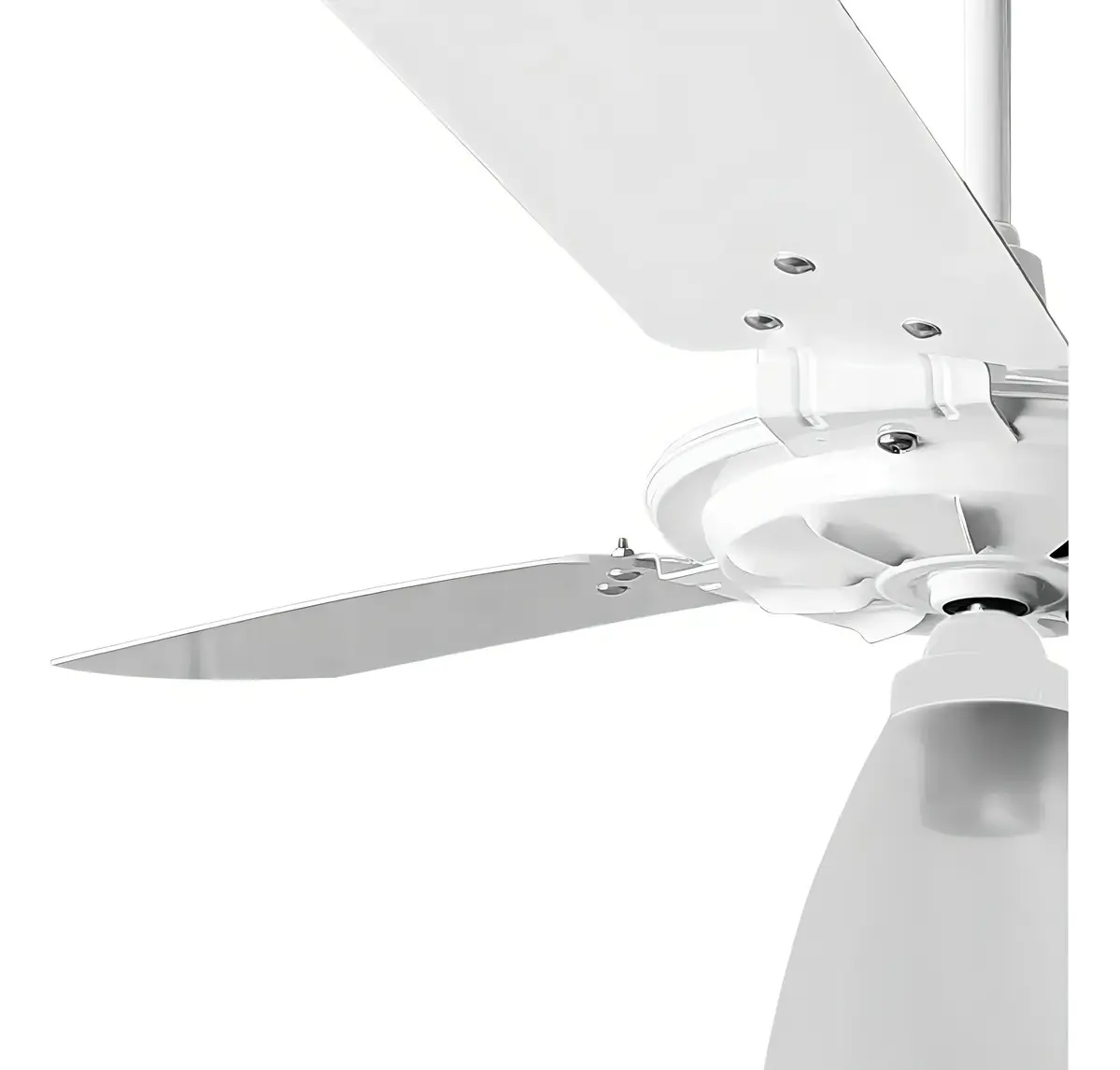 Ventilador De Teto Ventex Yris Silencioso 3 Pás Mdf Branco 1.015 M 127v 5