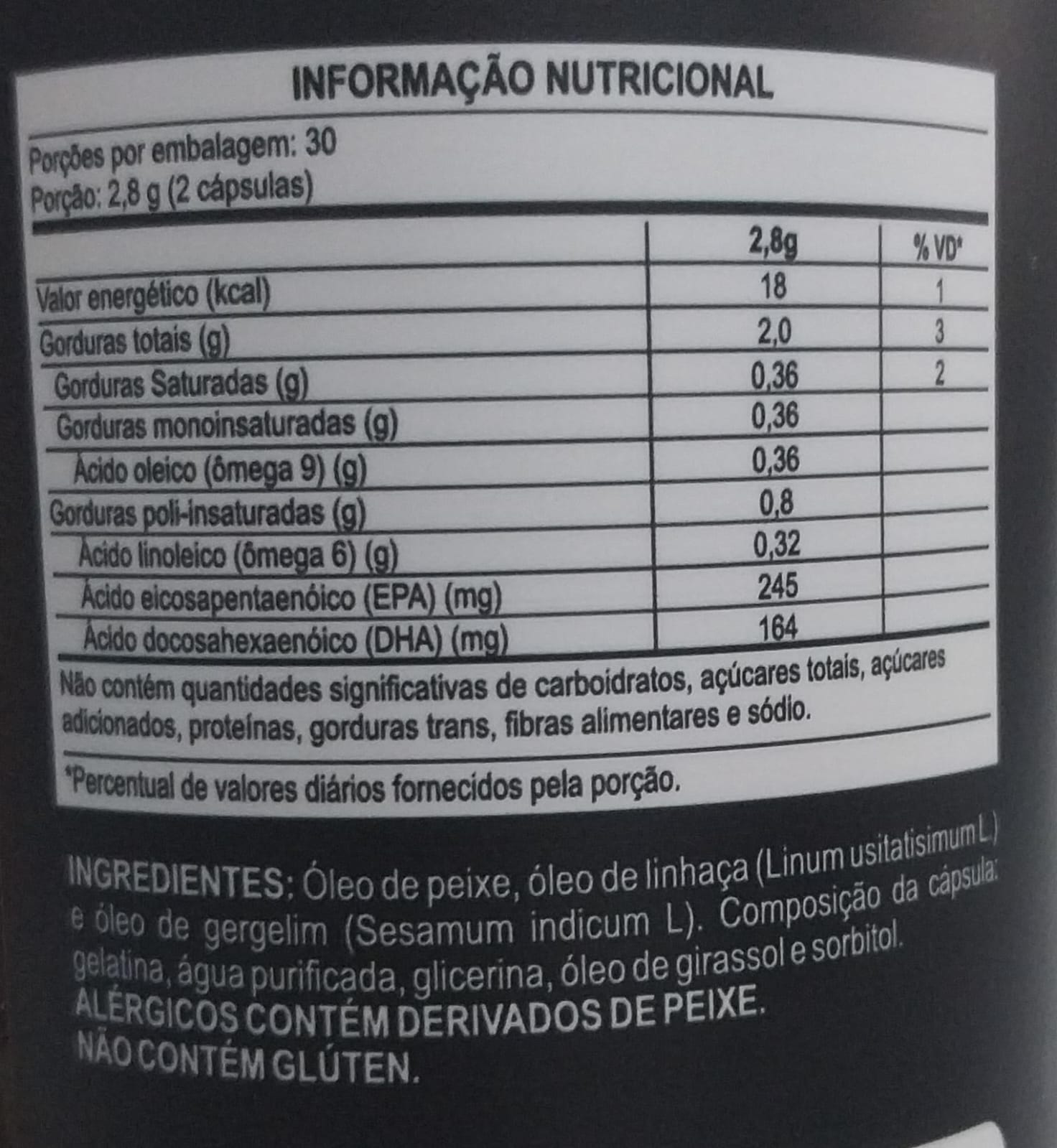 ÔMEGA 3. 6. 9 - 60 Caps 2