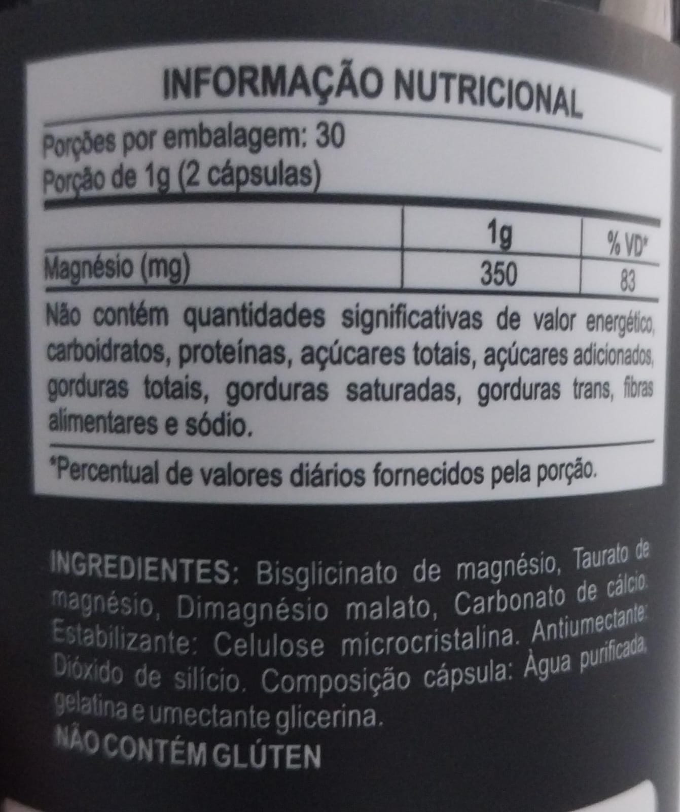 MAGNÉSIO 3 EM 1 - 60 Caps 2