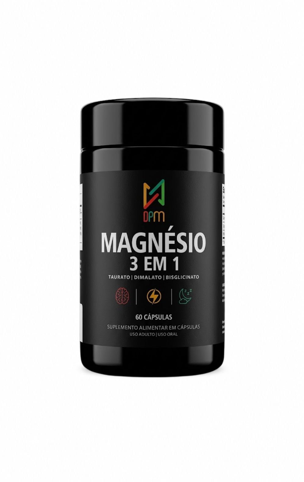MAGNÉSIO 3 EM 1 - 60 Caps