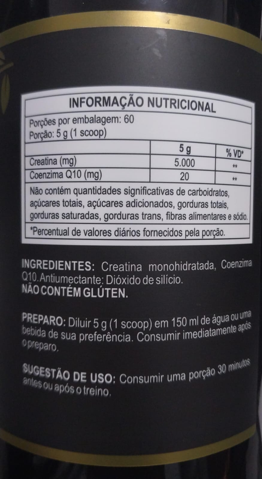 CREATINA + COENZIMA Q10 300 g 3