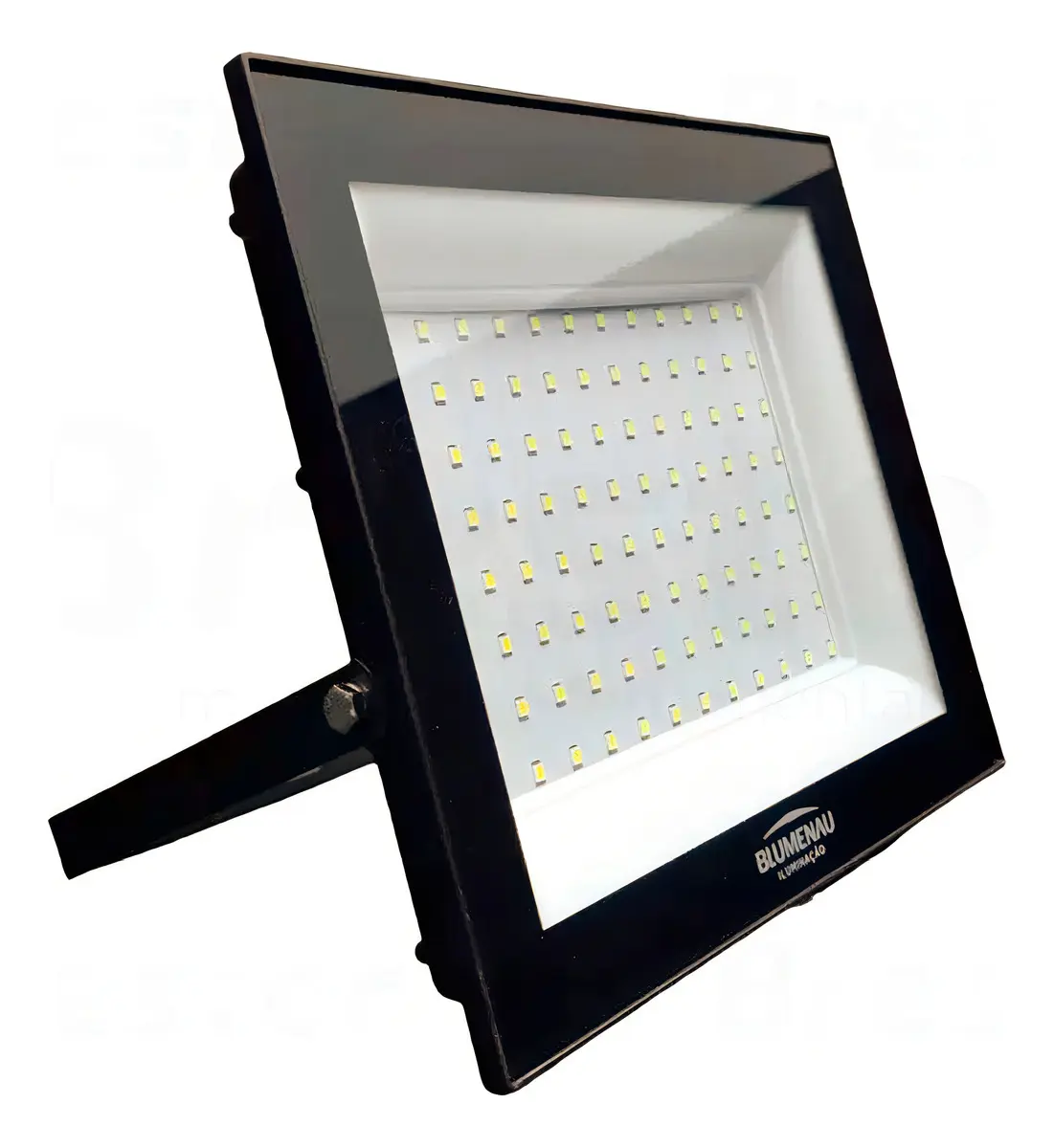 Refletor Led Play 100w Ip65 A Prova D'água Blumenau Iluminação 127/220v Preto Branco-frio 5