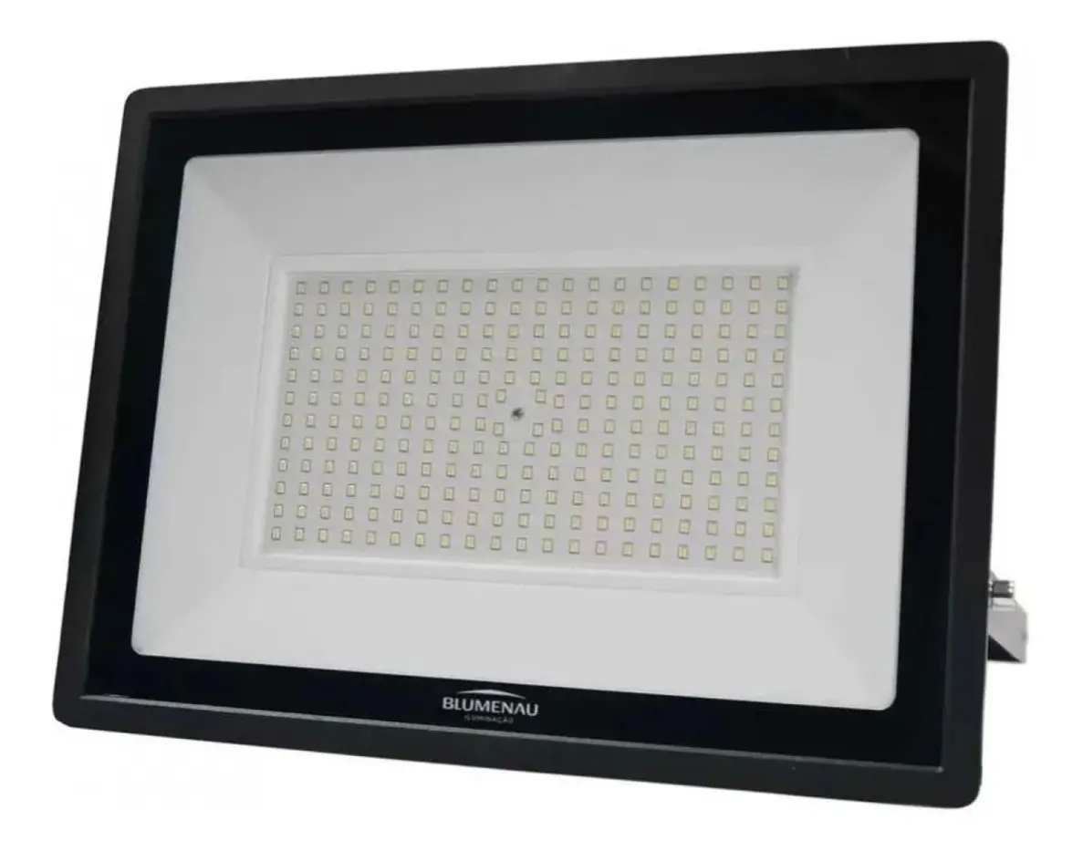 Refletor Blumenau Led Tech 200w 6500k Branco Frio 127/220v Preto