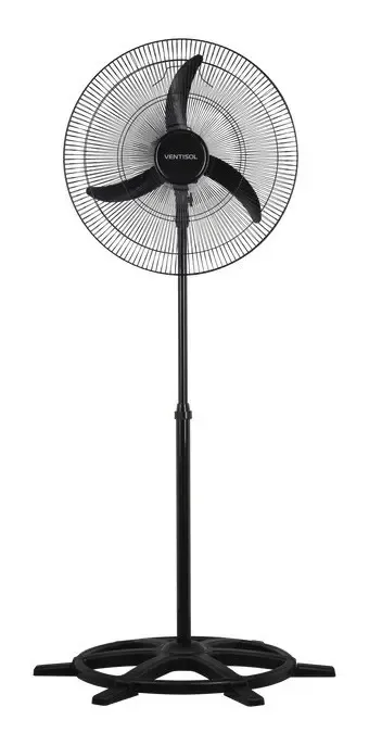 Ventilador De Coluna Oscilante 60cm Ventisol New 60 Cm Preto 220v Plástico 3