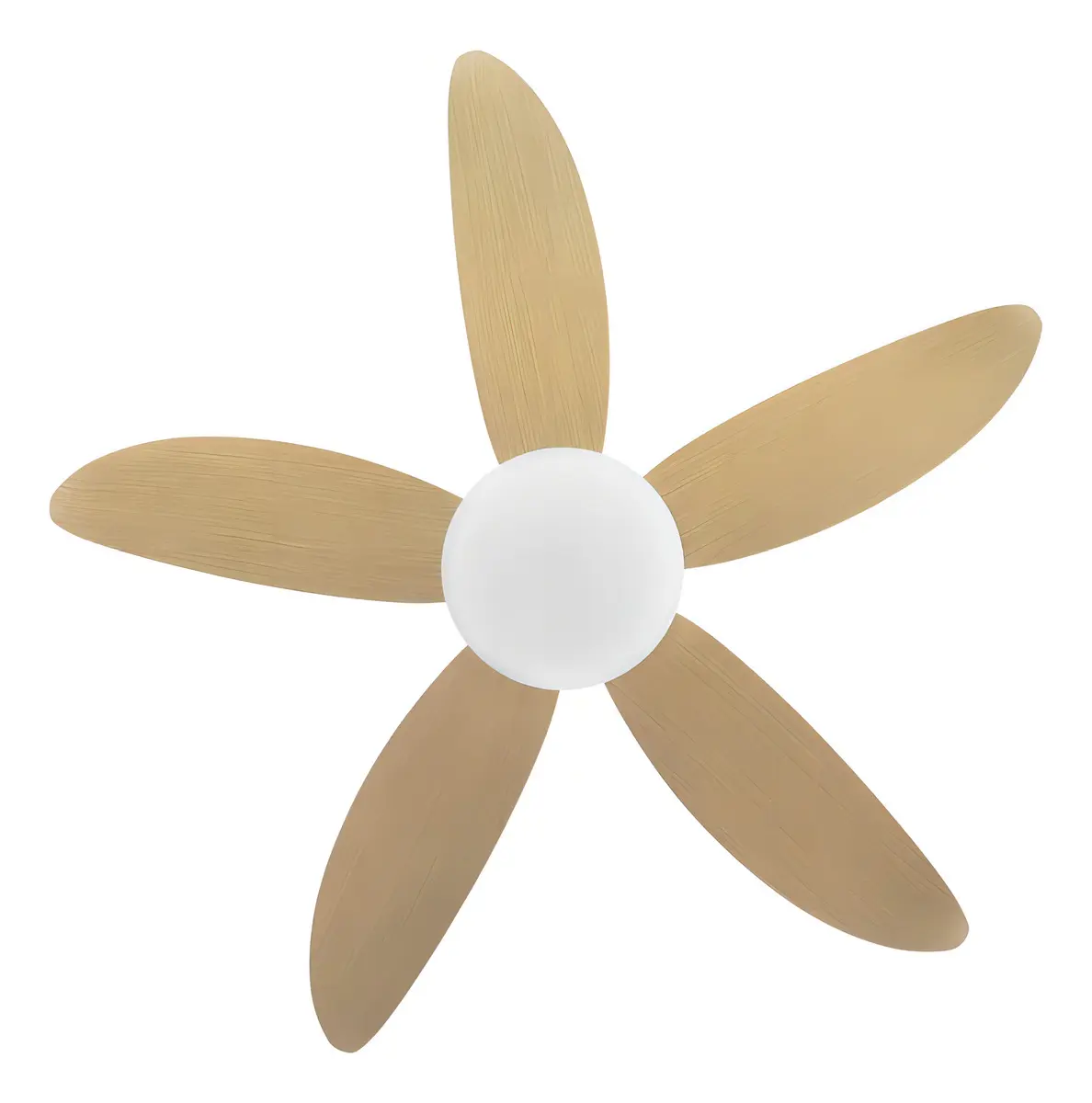 Ventilador De Teto Selene 5 Pás Inverter Estrutura Branco Pás Marrom Diâmetro 1042 Mm Frequência 50 Hz Material Das Pás Plástico 3