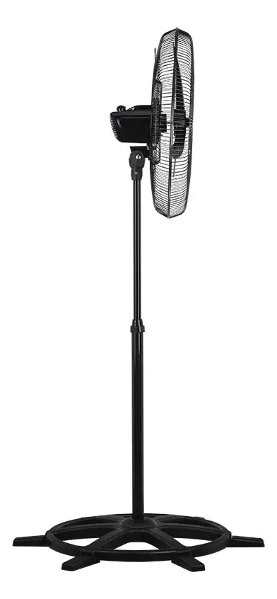 Ventilador De Coluna 60cm New Preto Grade Aço Altura Máxima De 175 Cm Ventisol 60 Cm 127v Plástico 3 2