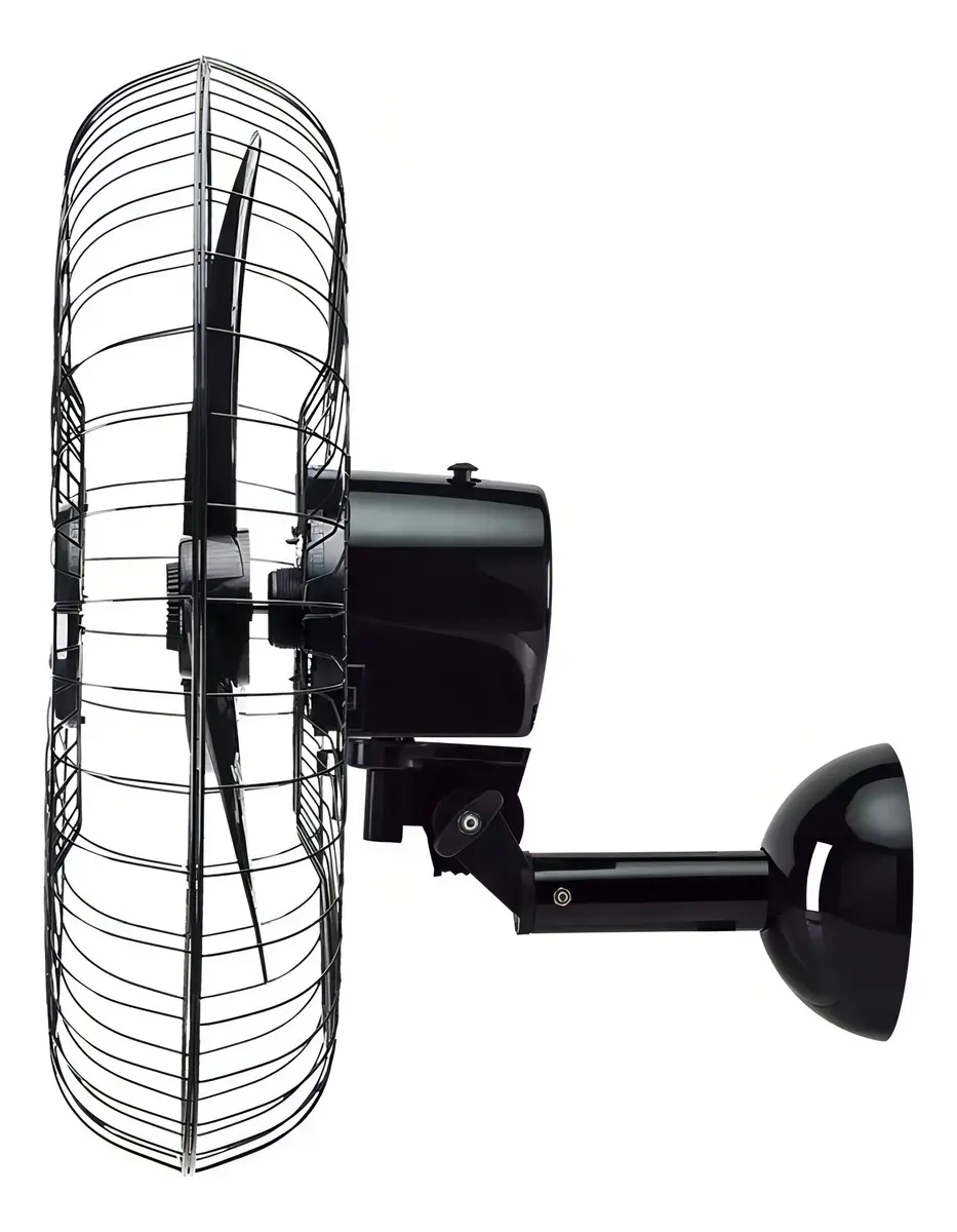 Ventilador Osc Parede 60cm Preto Ventisol 60 Cm 220v Plástico 3 2