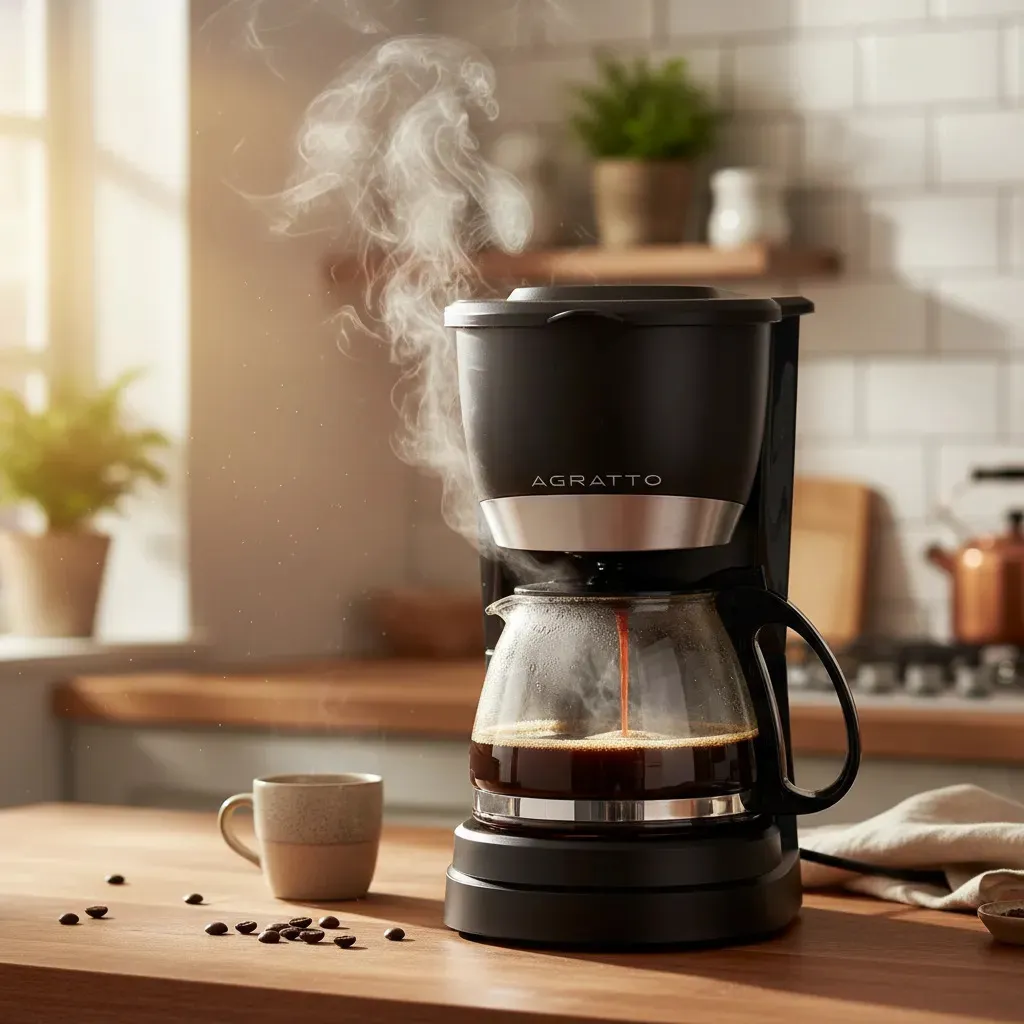Cafeteira Elétrica Agratto Vetro Caffe 15x Cev15-01 Cor Preto 127v 3