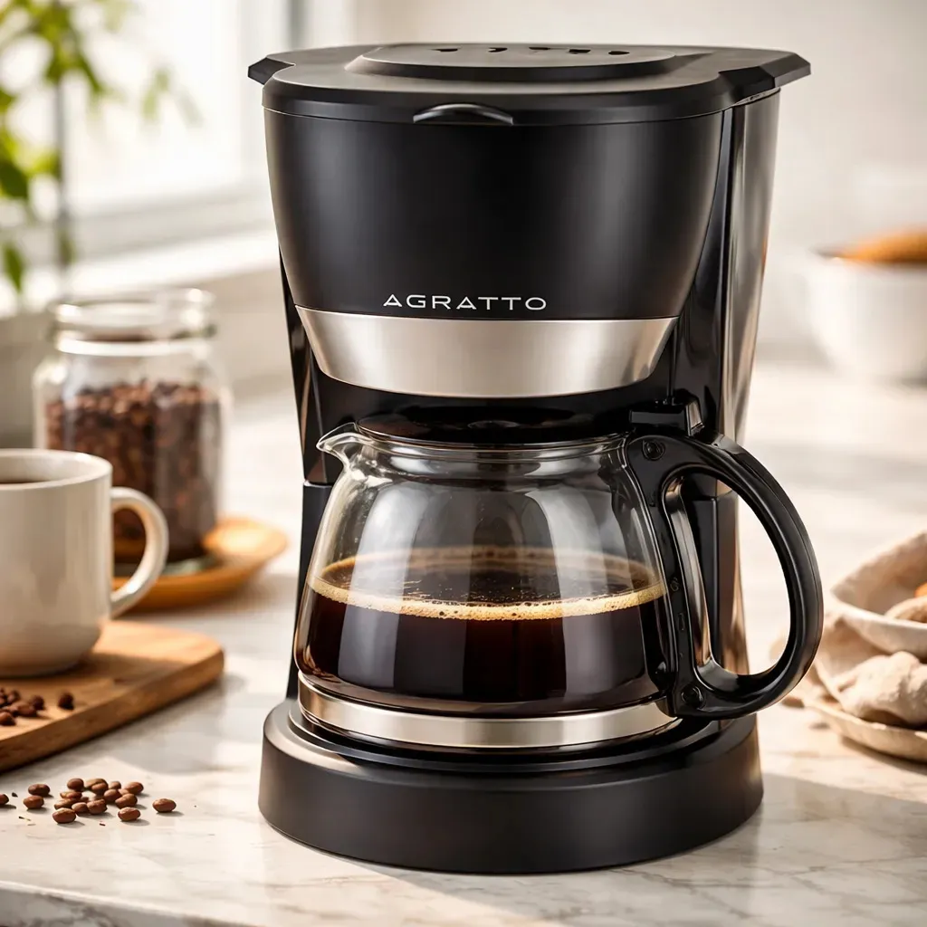 Cafeteira Elétrica Agratto Vetro Caffe 15x Cev15-01 Cor Preto 127v 4
