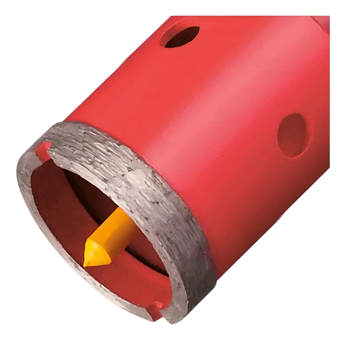 Serra Copo Diamantada Alvenaria Haste Pino Guia 25mm Cortag 2
