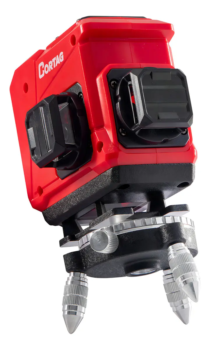 Nível Laser Automático 3d 360° 12 Linhas Verde Profissional CORTAG 3