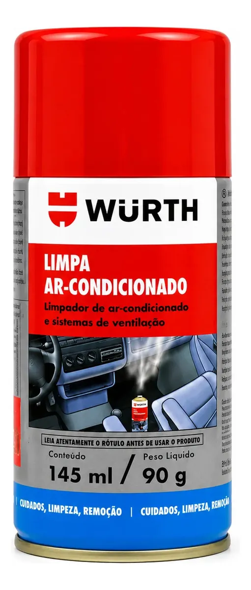 Higienizador Ar Condicionado Automotivo Carro 145ml - Floral