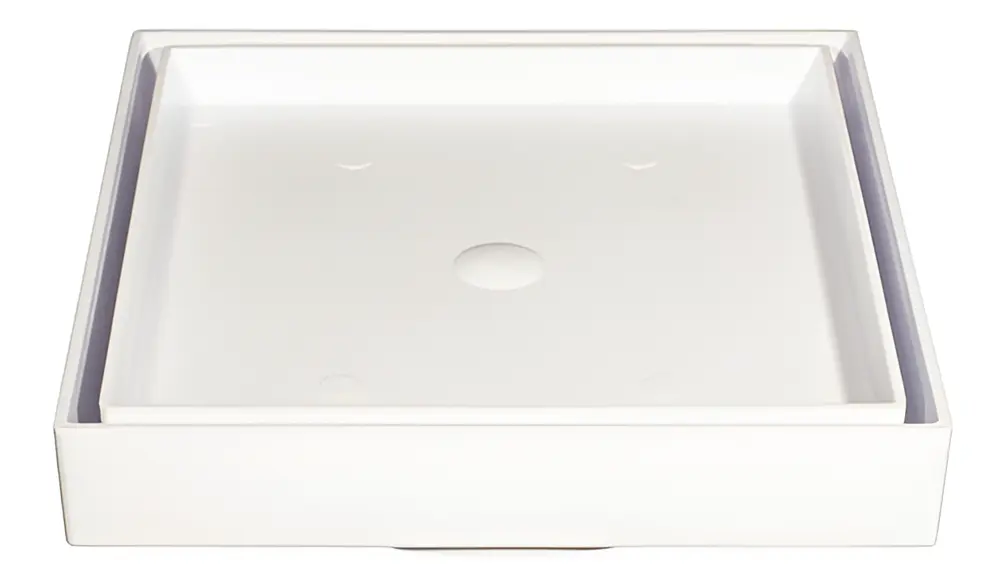 Ralo Oculto Quadrado 10X10  Branco - Estrela 4