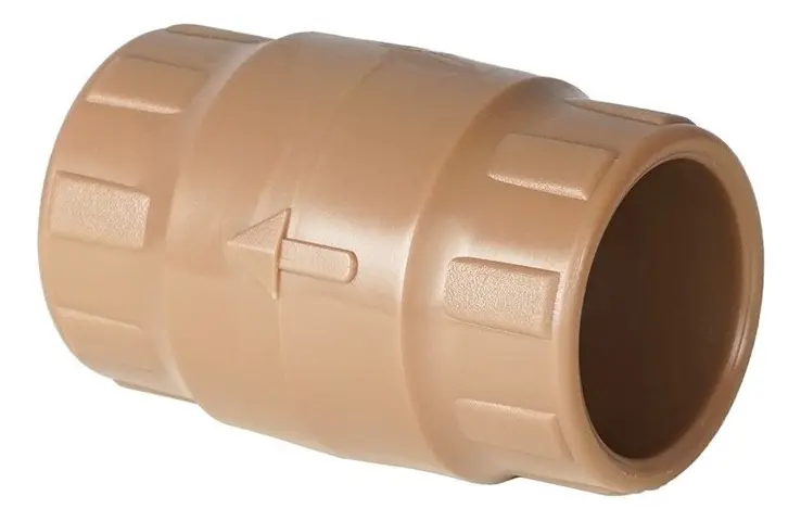 Valvula Retenção Soldavel 32mm Marrom Estrela
