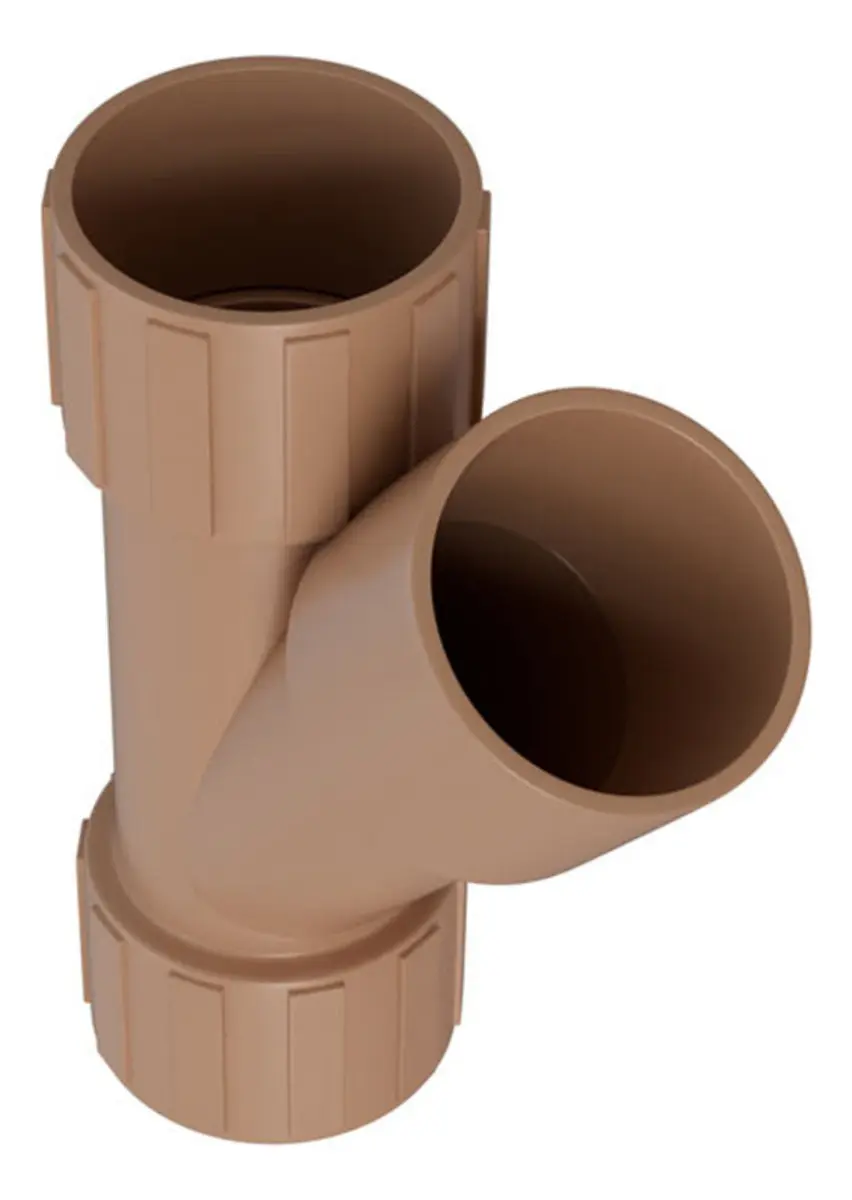 Junção Soldável 32mm 1 Polegada Marrom Estrela 3