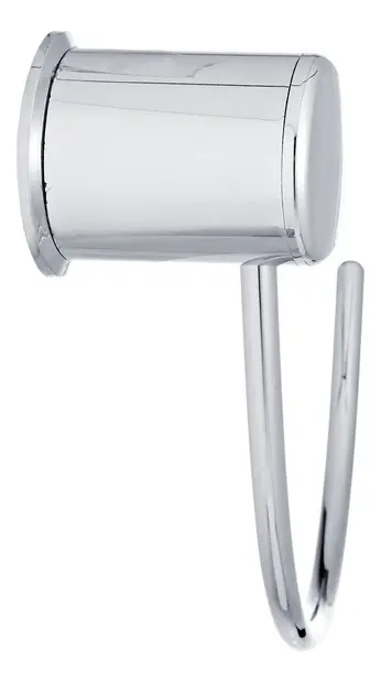 Toalheiro Argola Fit Romar Porta Toalha Cromado Meia Lua Cromado 2