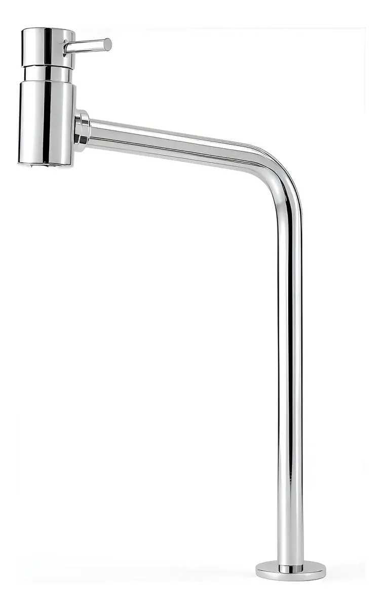 Torneira Romar Metal Cromado 1/4 De Volta Para Cozinha Cromado 2