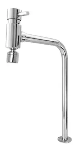 Torneira Romar Metal Cromado 90 Com Bico Articulavel Prateado Brilhante 5