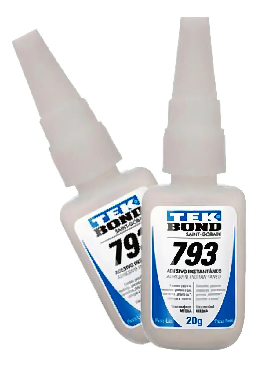 Cola Adesivo Instantâneo 793 20g Média Viscosidade Tek Bond Cor Incolor 2