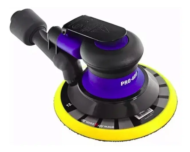 Lixadeira Pneumática Roto Orbital 6 Profissional Pro-400 Azul/preto 3