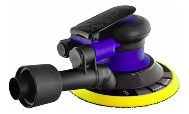 Lixadeira Pneumática Roto Orbital 6 Profissional Pro-400 Azul/preto 4