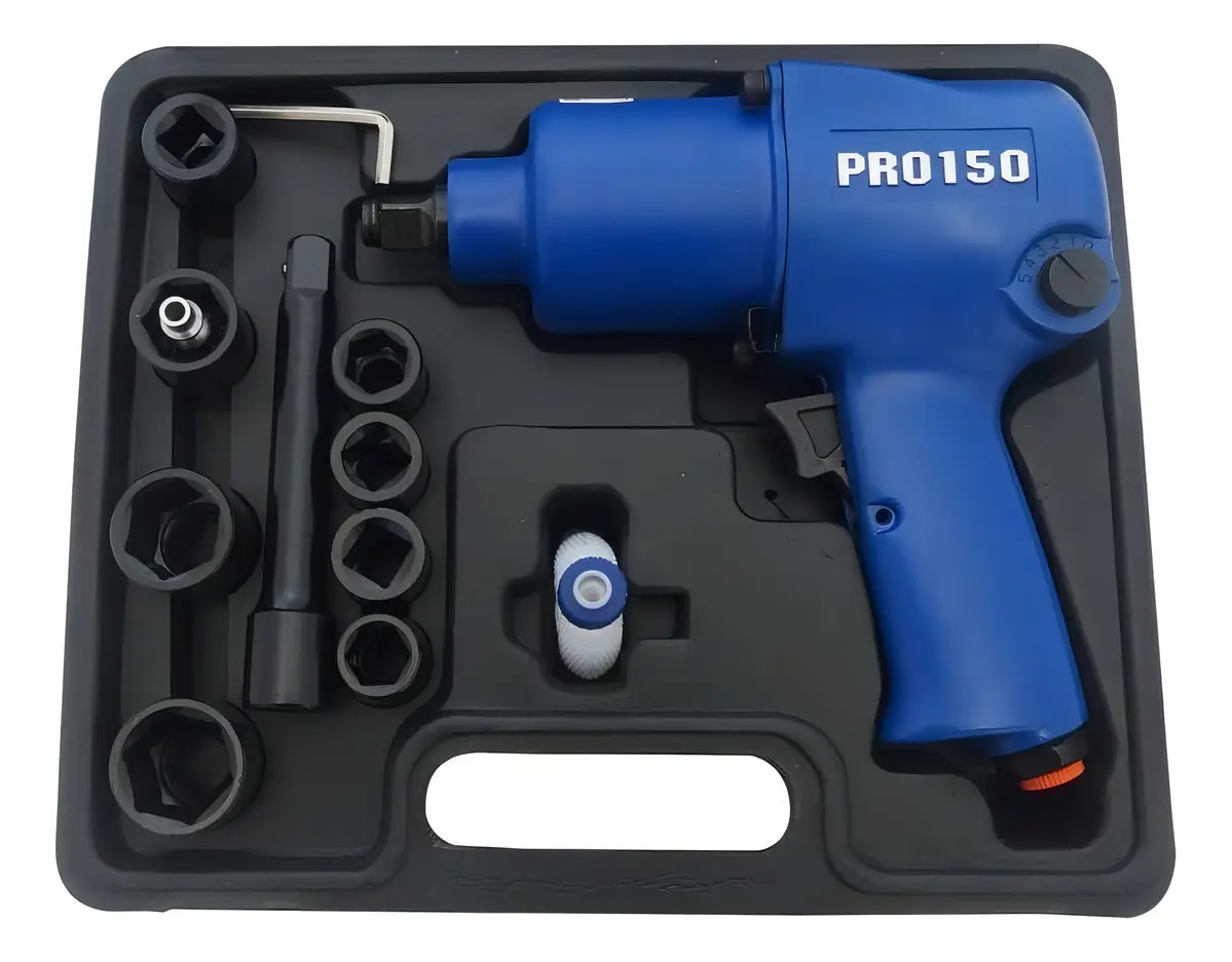 Chave De Impacto Pneumática 1/2 68kg Pro-150k C/ Kit - Pdr
