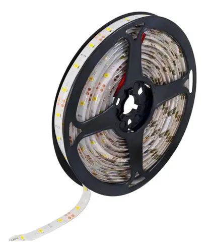 Fita Led 05 Metros Hiper Brilho 6000k Ip20 20w 1456 - Gaya Branco-frio 12v 3