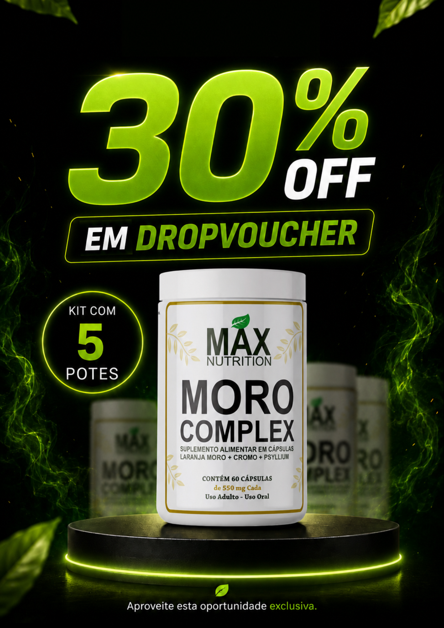KIT COM 5 MORO COMPLEX - 60 Caps 