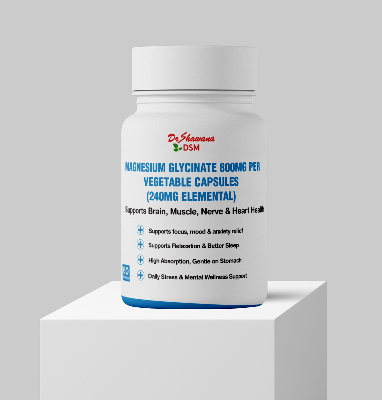 Magnesium Glycinate (800mg | 240mg Elemental)