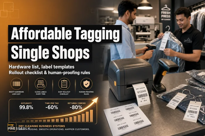 Affordable Barcode Tagging for Single Shops: Hardware, Labels and a Rollout Checklist