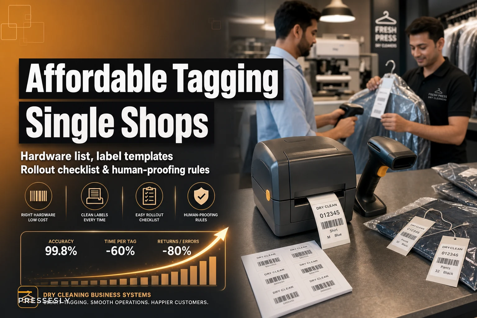 Affordable Barcode Tagging for Single Shops: Hardware, Labels and a Rollout Checklist