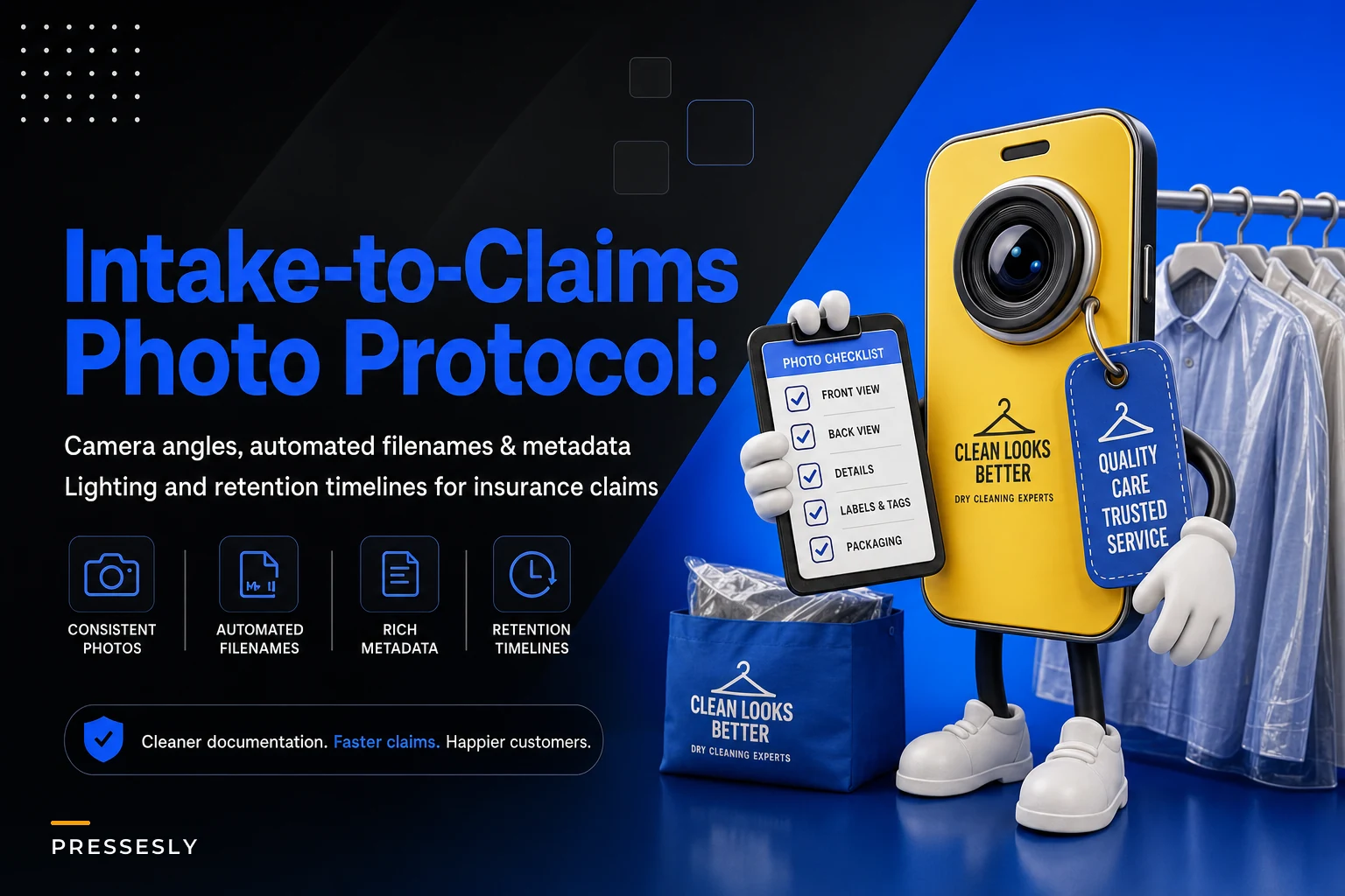 Intake-to‑Claims Photo Protocol: Angles, Filenames and Retention Rules That Hold Up to Insurance