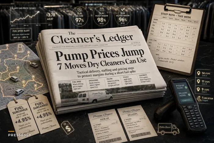 When Pump Prices Jump: 7 Immediate Delivery, Staffing and Pricing Moves Dry Cleaners Should Use