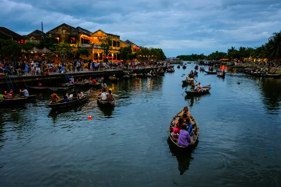 Fly from Phu Quoc to Da Nang & Cam Thanh Coconut Village, Basket Boat Ride & Hoi An Ancient Town