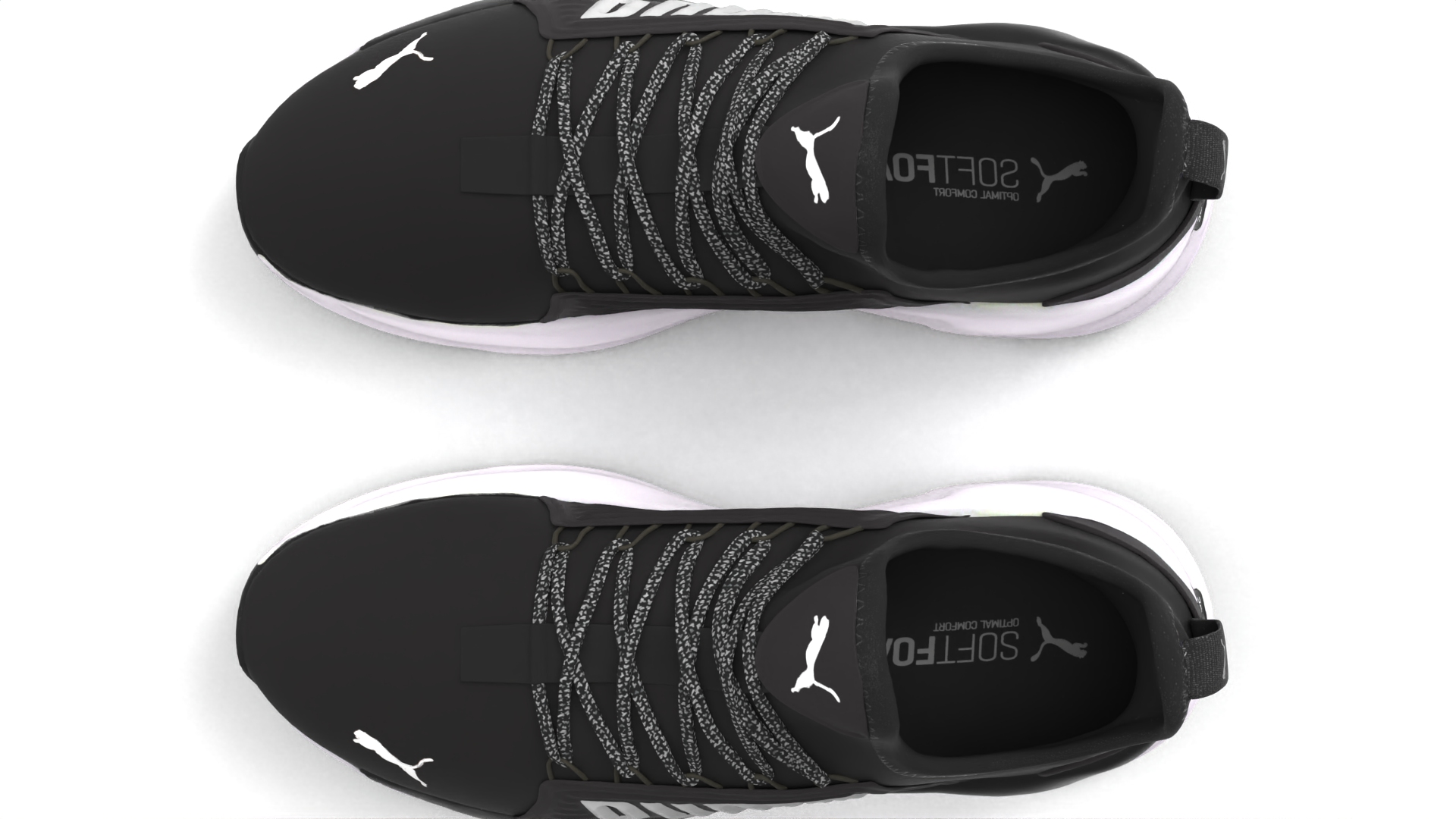 Puma running shoe - fbx Props 3D model ZIP render image 4