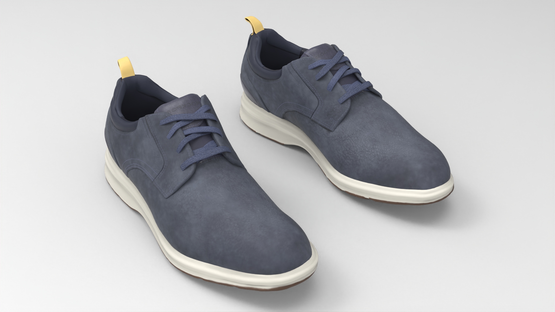 Rockport casual shoes - fbx Props 3D model ZIP render image 1