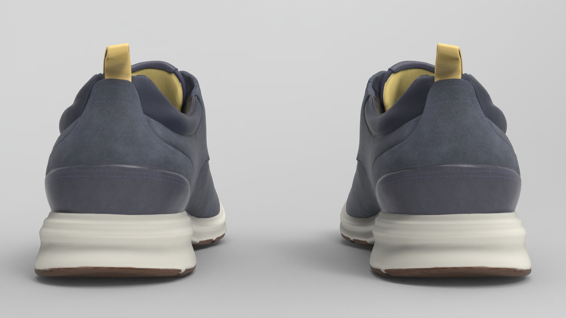 Rockport casual shoes - fbx Props 3D model ZIP render image 4