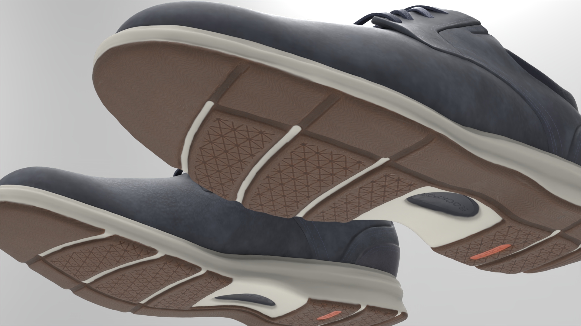 Rockport casual shoes - fbx Props 3D model ZIP render image 7