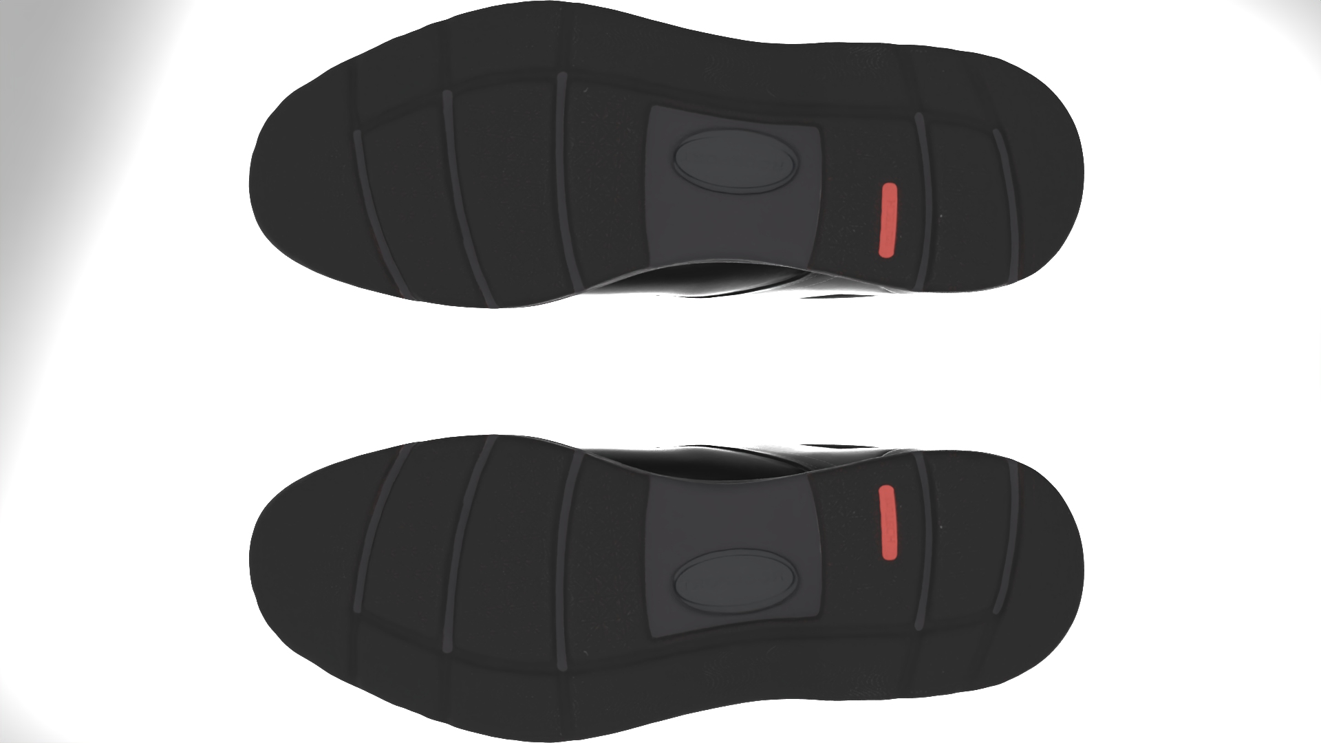 rockport total motion black shoes - fbx Props 3D model ZIP render image 6