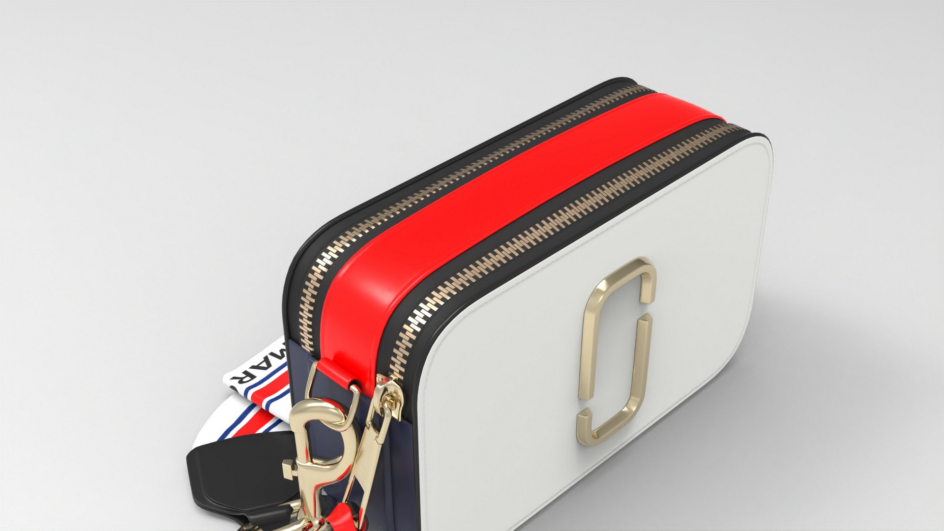 Handbag Purse Model 002 - fbx Props 3D model ZIP render image 3