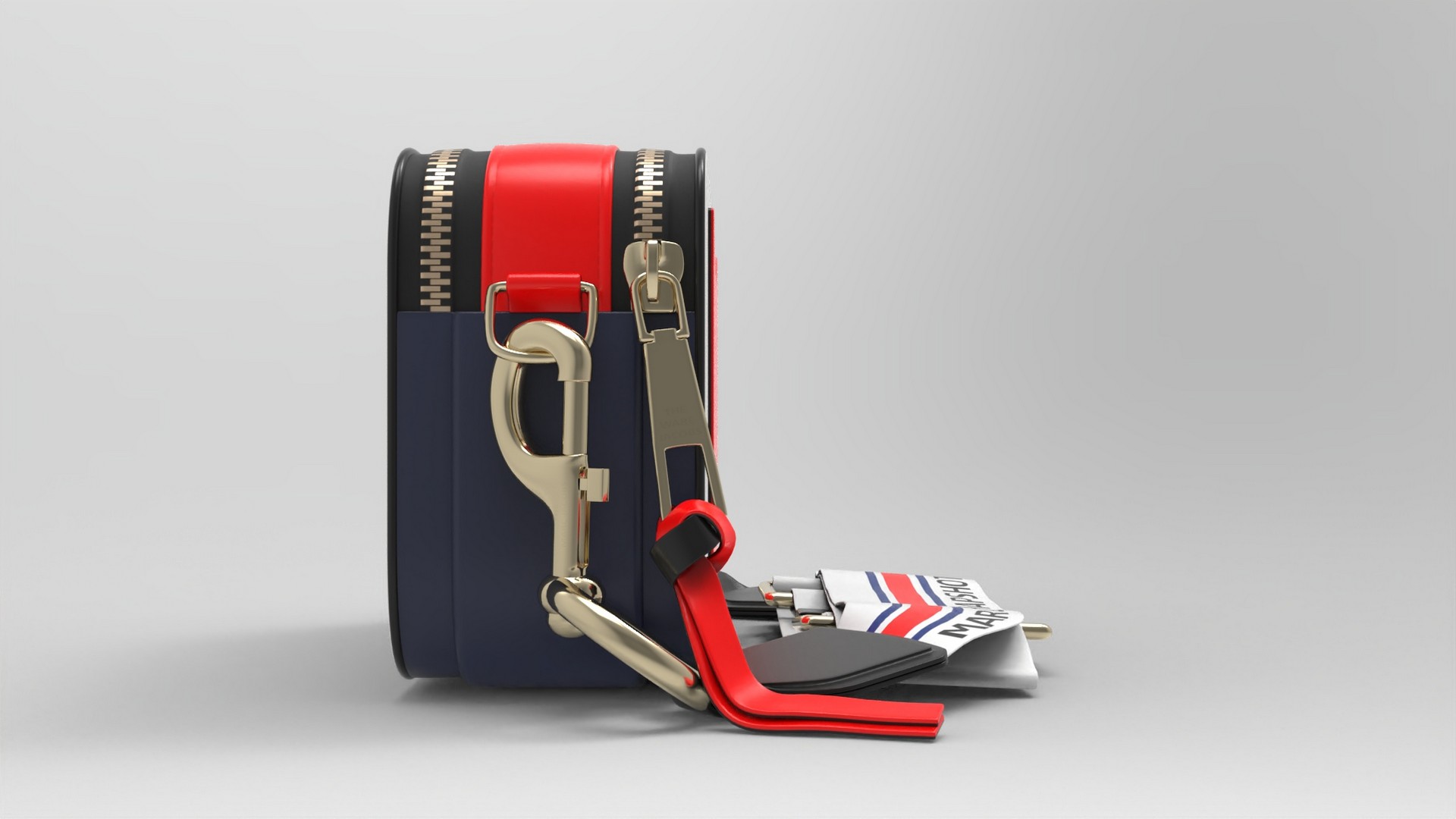 Handbag Purse Model 002 - fbx Props 3D model ZIP render image 5