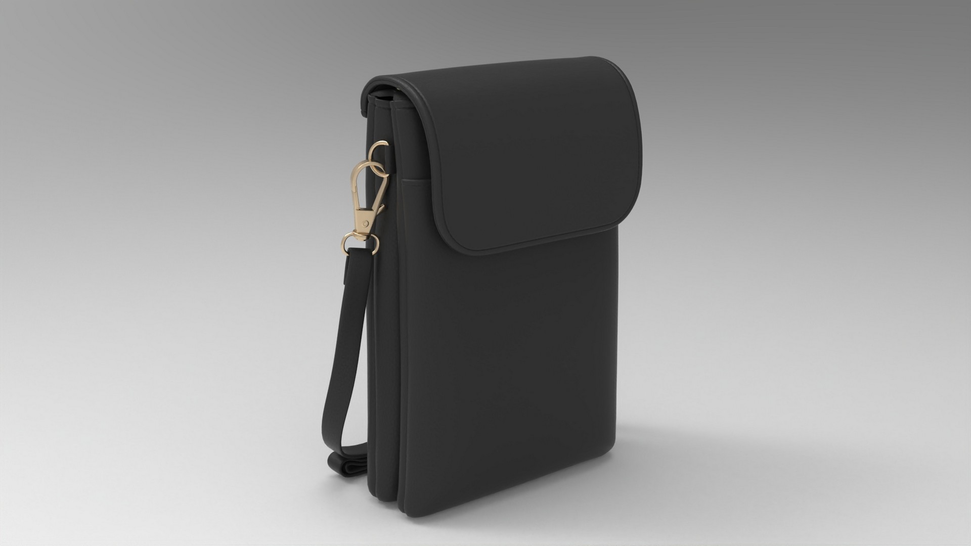 Handbag Purse Model 008 - fbx Props 3D model ZIP render image 1